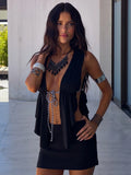 Haut court Sofie noir