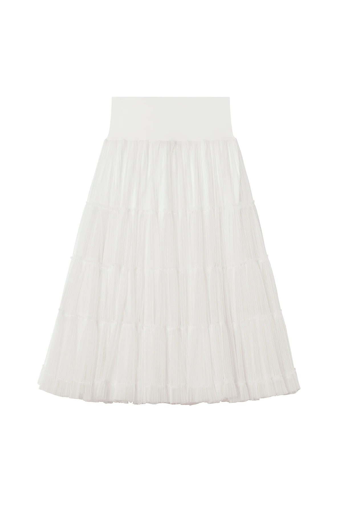 loova Foam white tulle petticoat