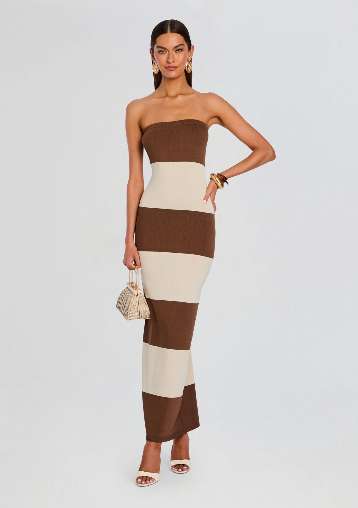 Robe longue Carrie en tricot