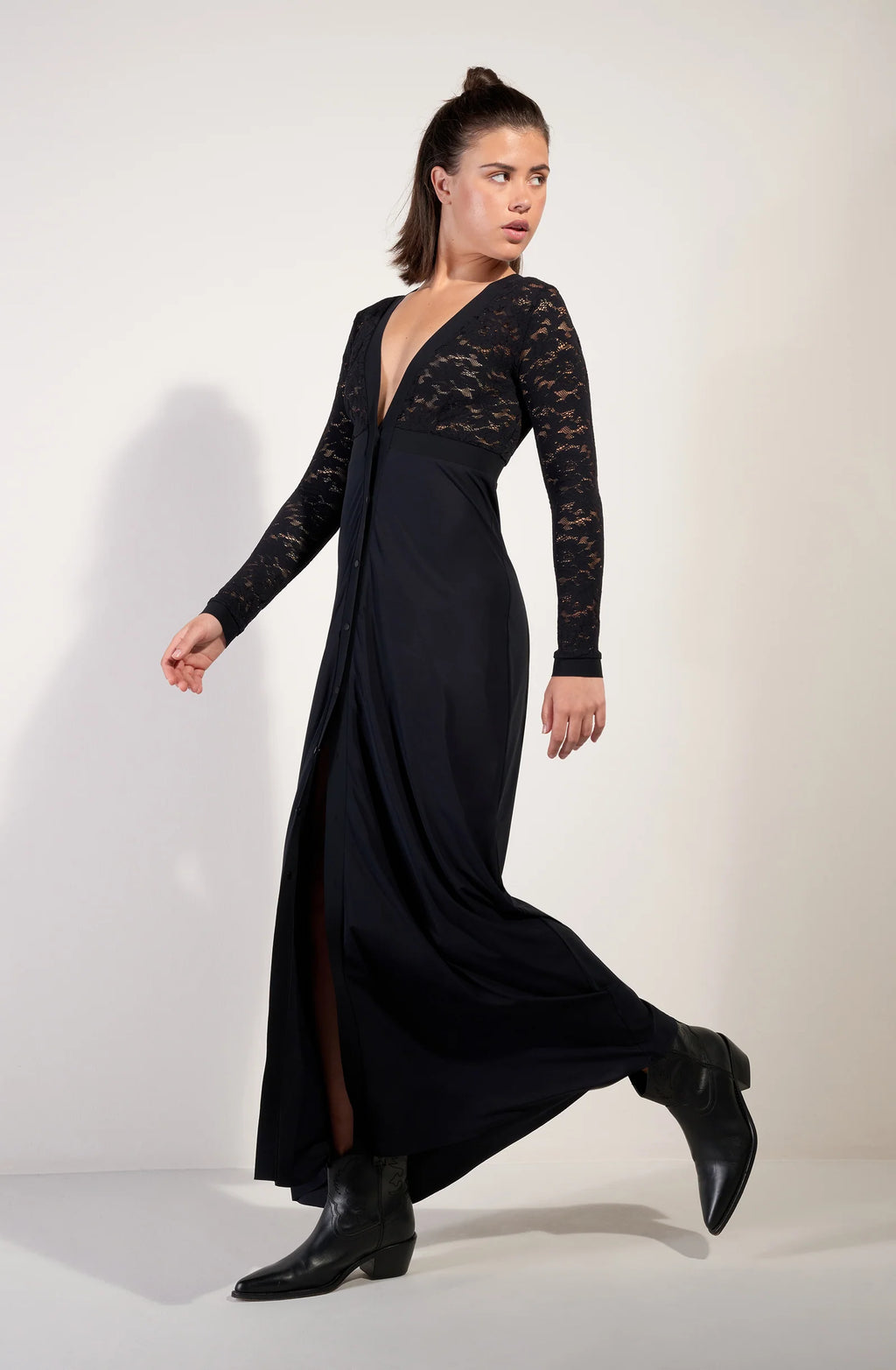 rokyia Long black dress