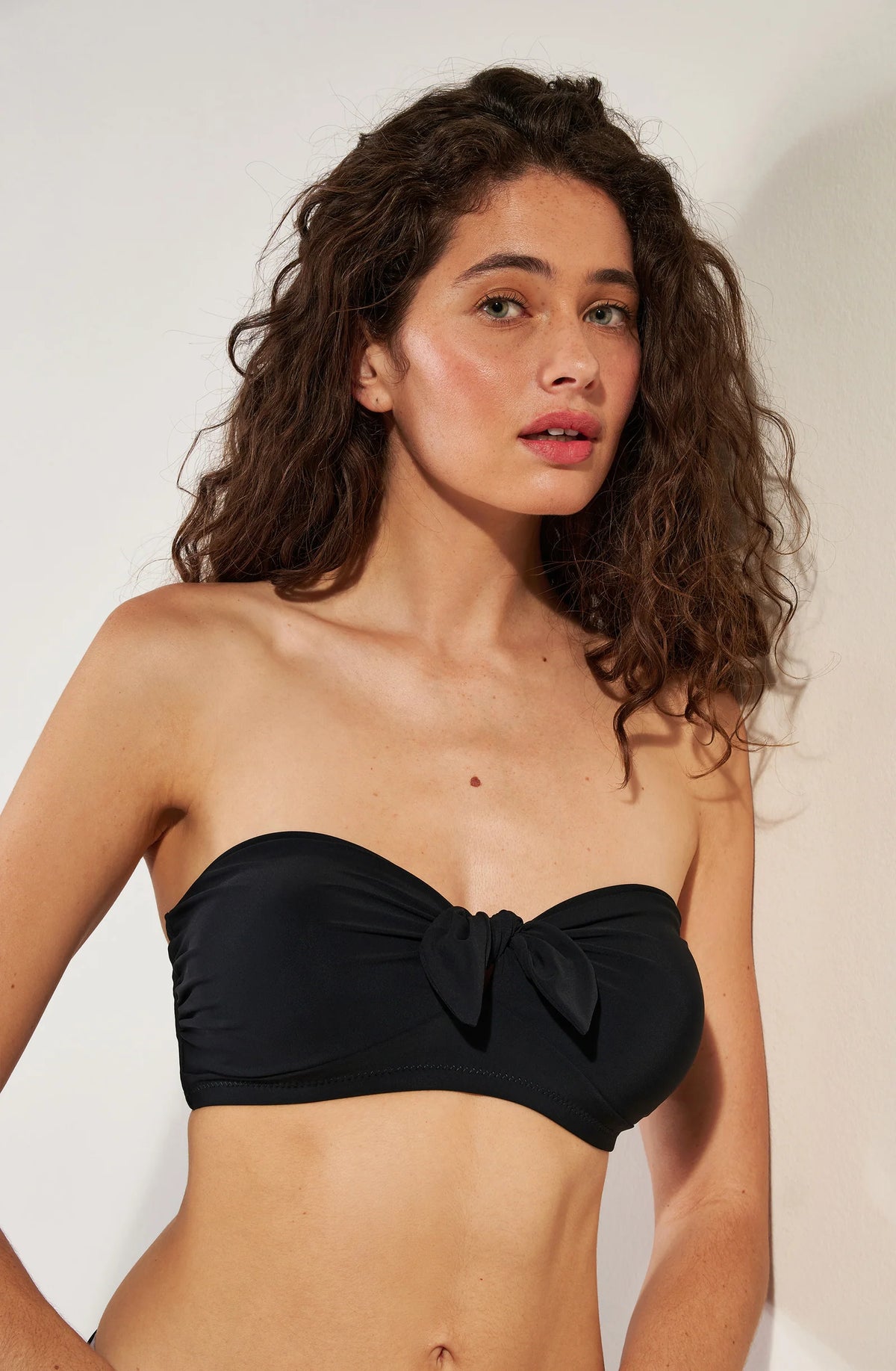bahiu Printed bandeau bikini top HOLI