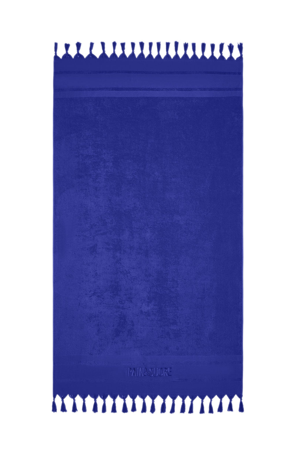 zaina Embroidered jade terry fouta towel