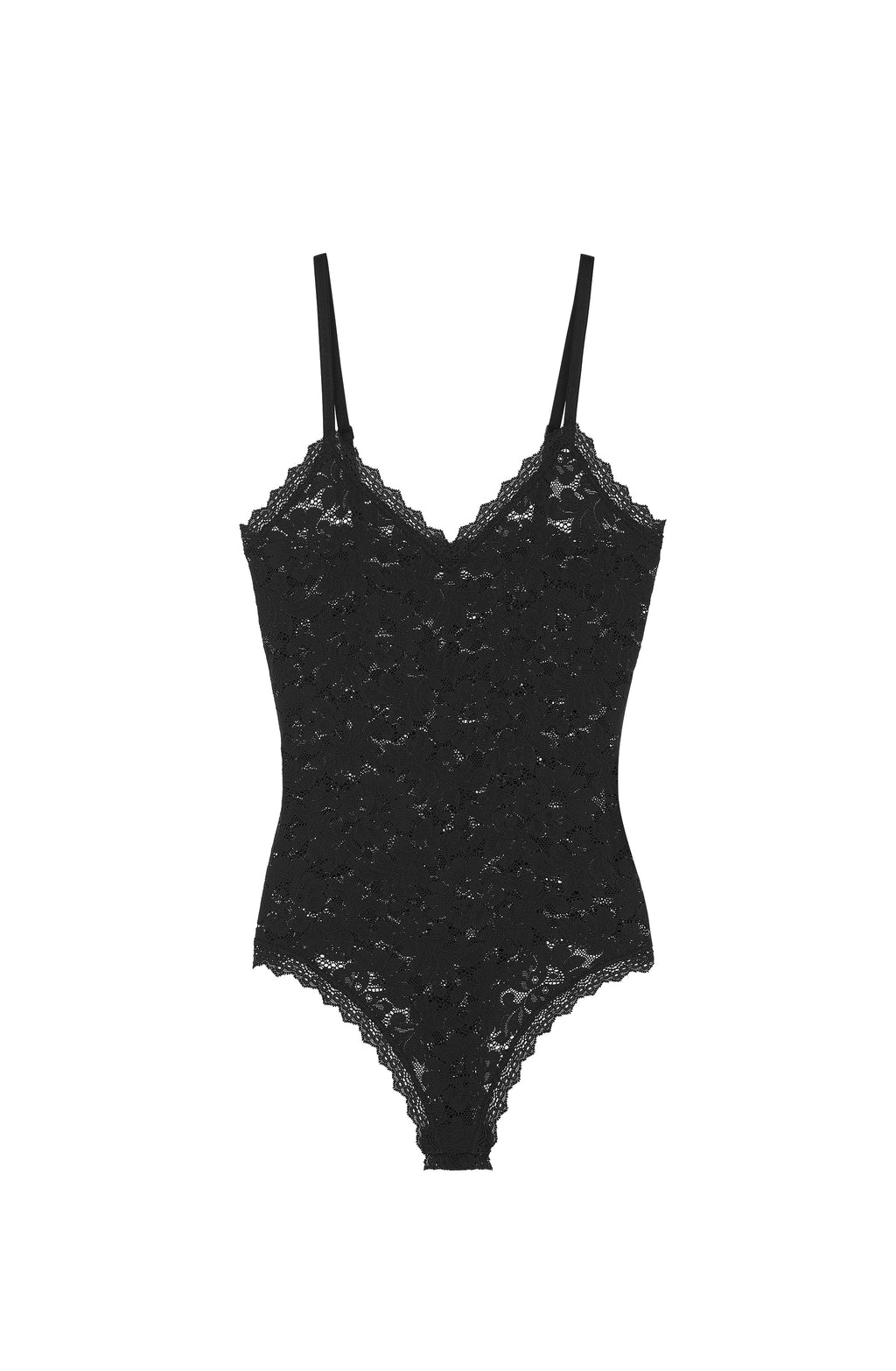java Foam white lace thong bodysuit