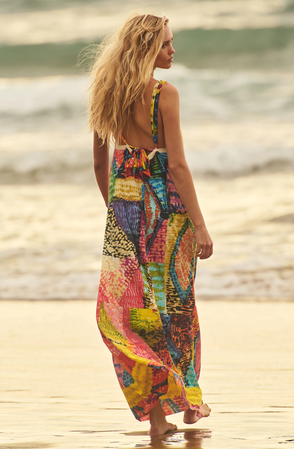 Robe longue imprimée licie HOLI