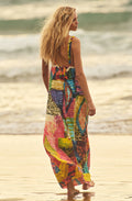 Robe longue imprimée licie HOLI