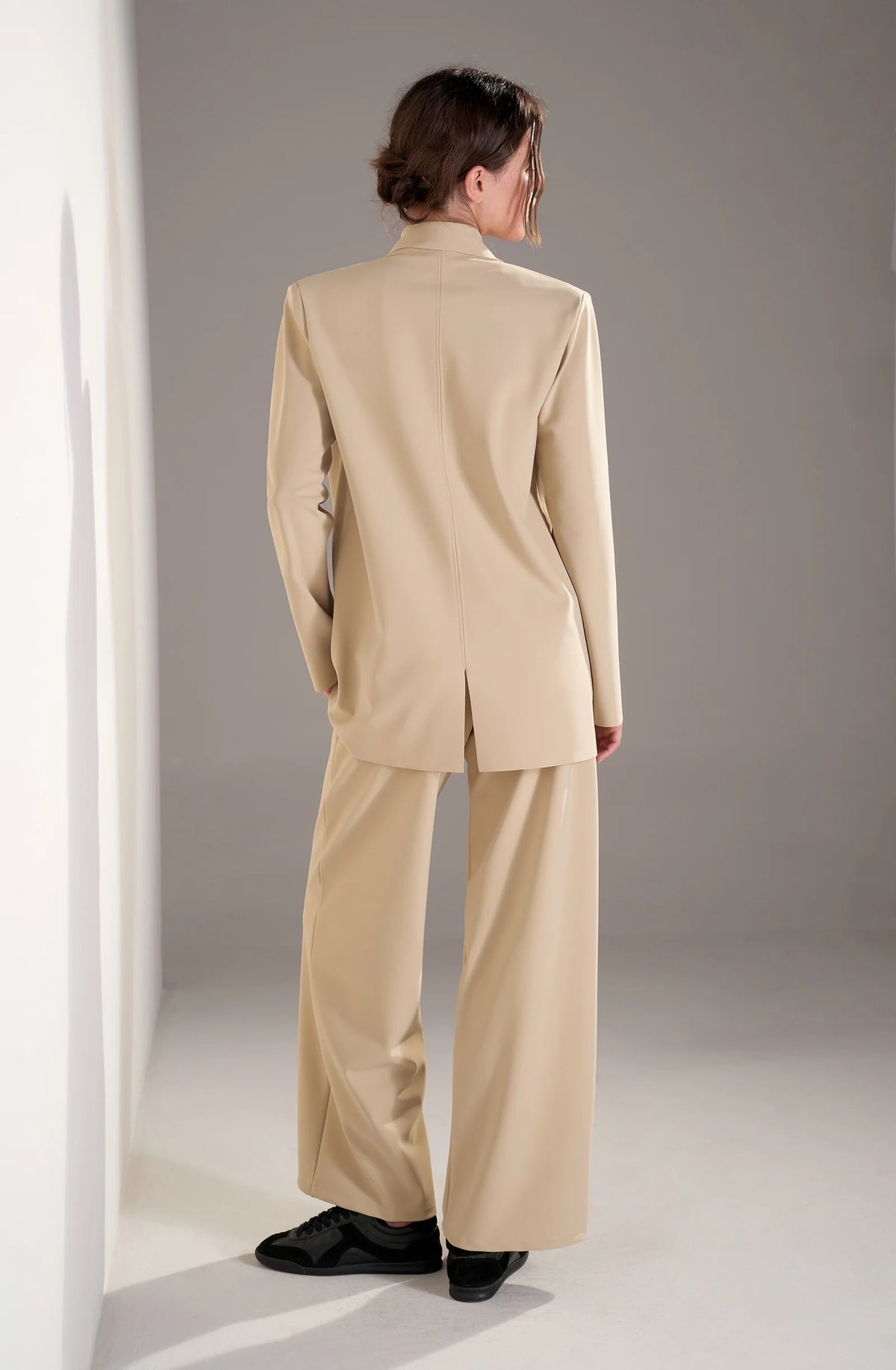 blake Sand oversized blazer