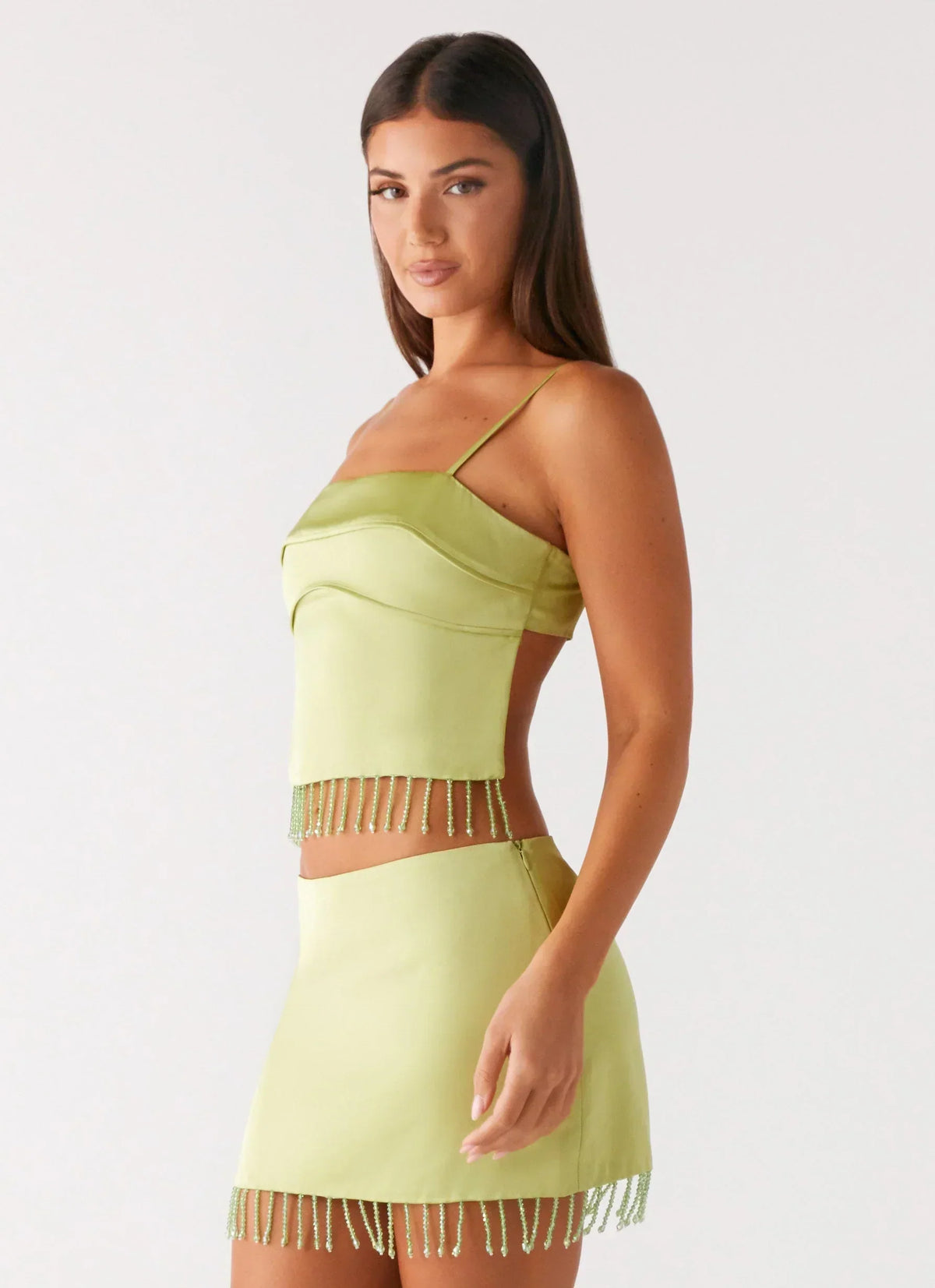 Haut perlé Bora Bora - Citron vert