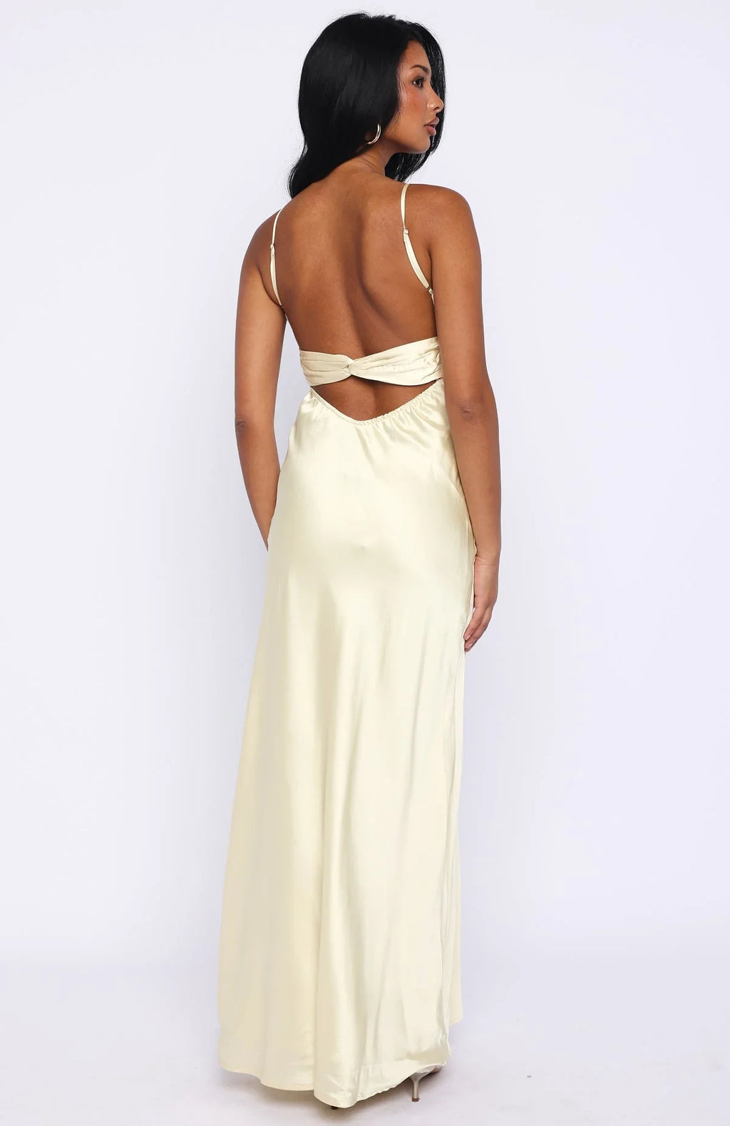 Robe longue Change Locations citron