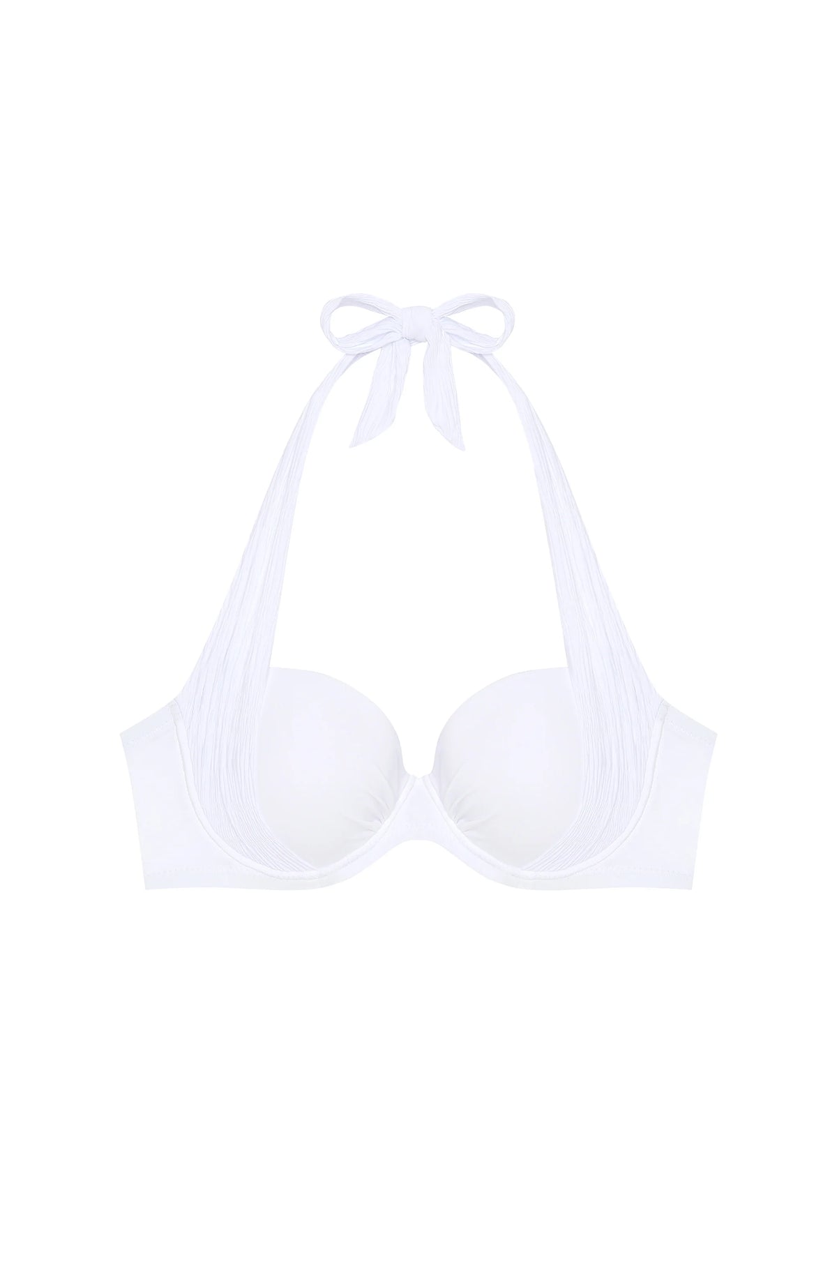 django Orange strapless bikini top