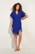 Tunique poncho en dentelle Sapphire Jesse