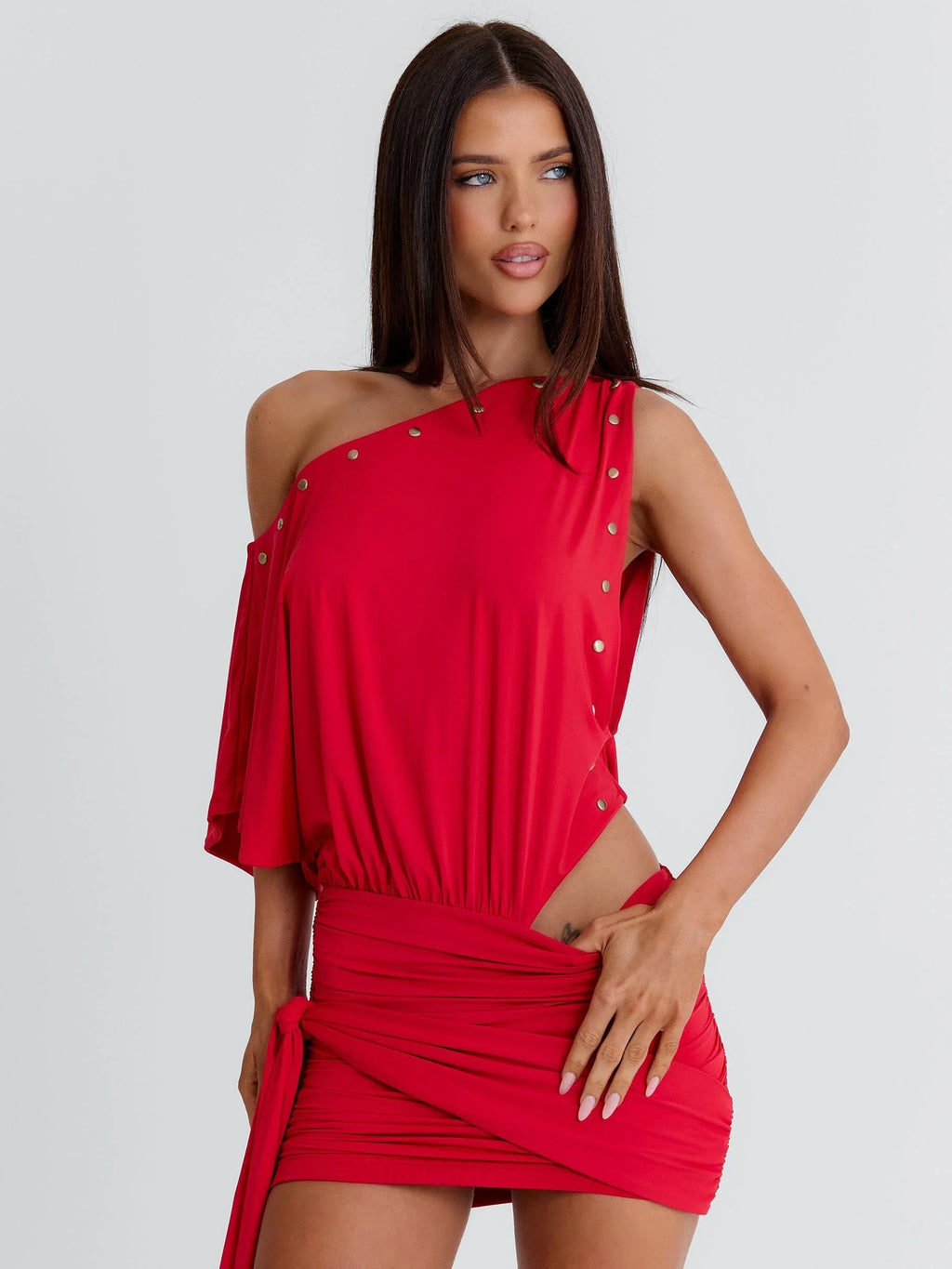 Mini-robe Othellio rouge