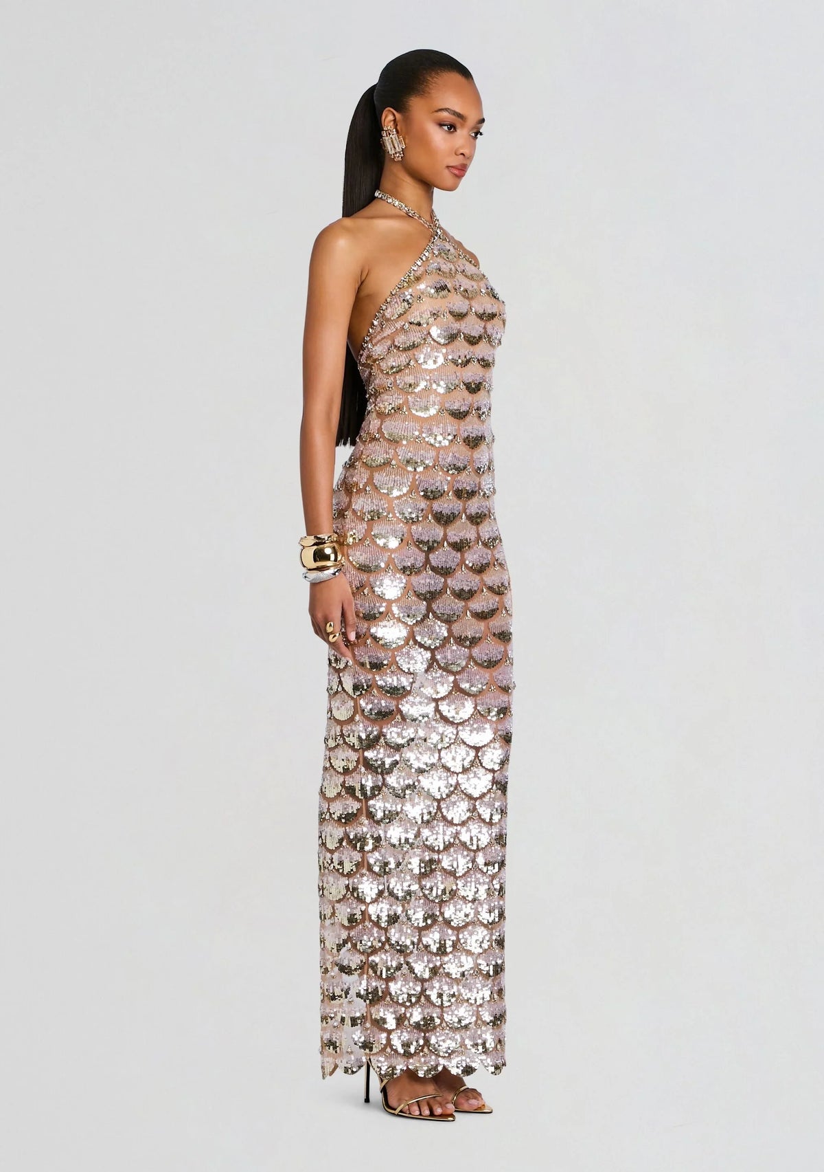 Robe brodée Genovia