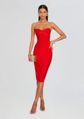 Robe en maille bandage Drussie