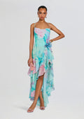 Robe Samara en mousseline de soie