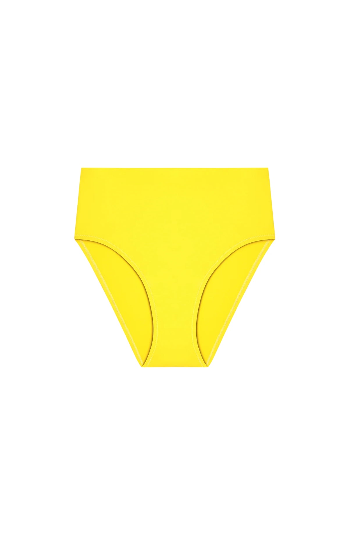 tobago Printed high-waisted bikini bottoms