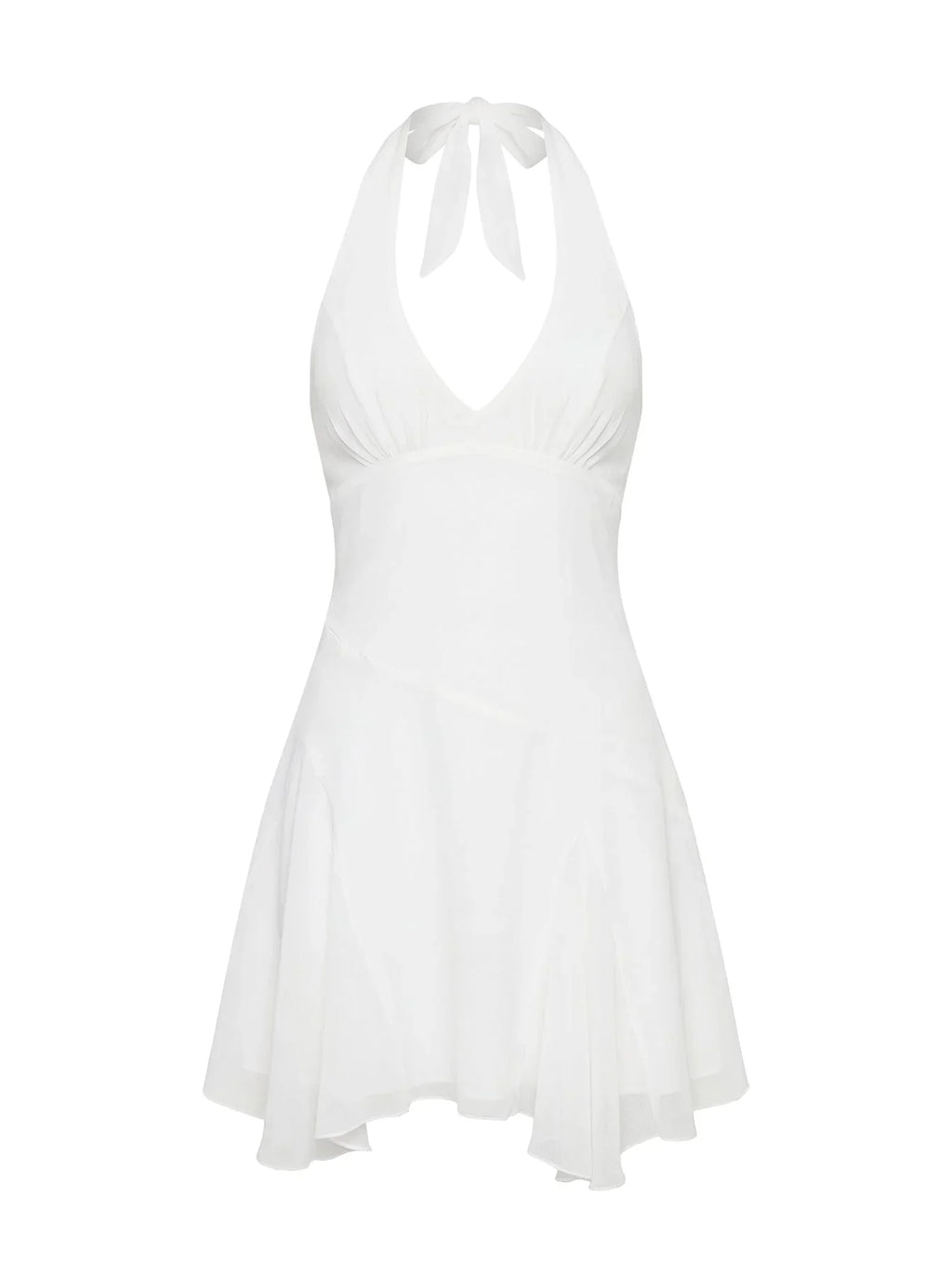 Robe courte dos nu Valorie blanche