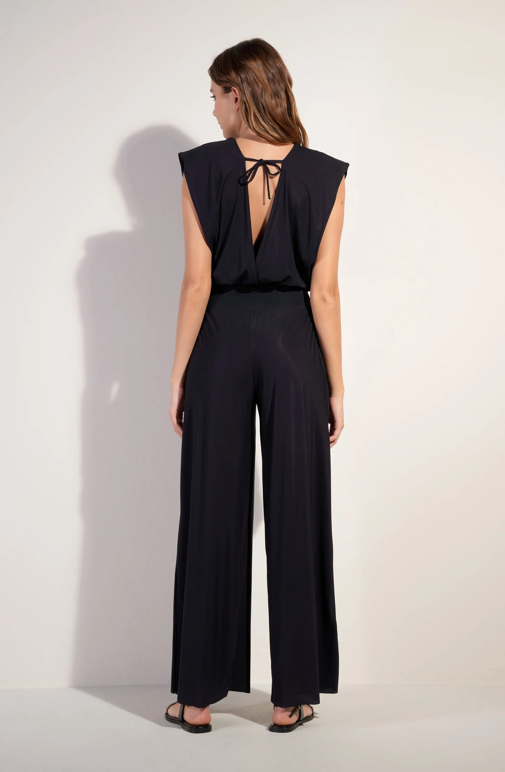 maissa Jade stretch voile pant suit