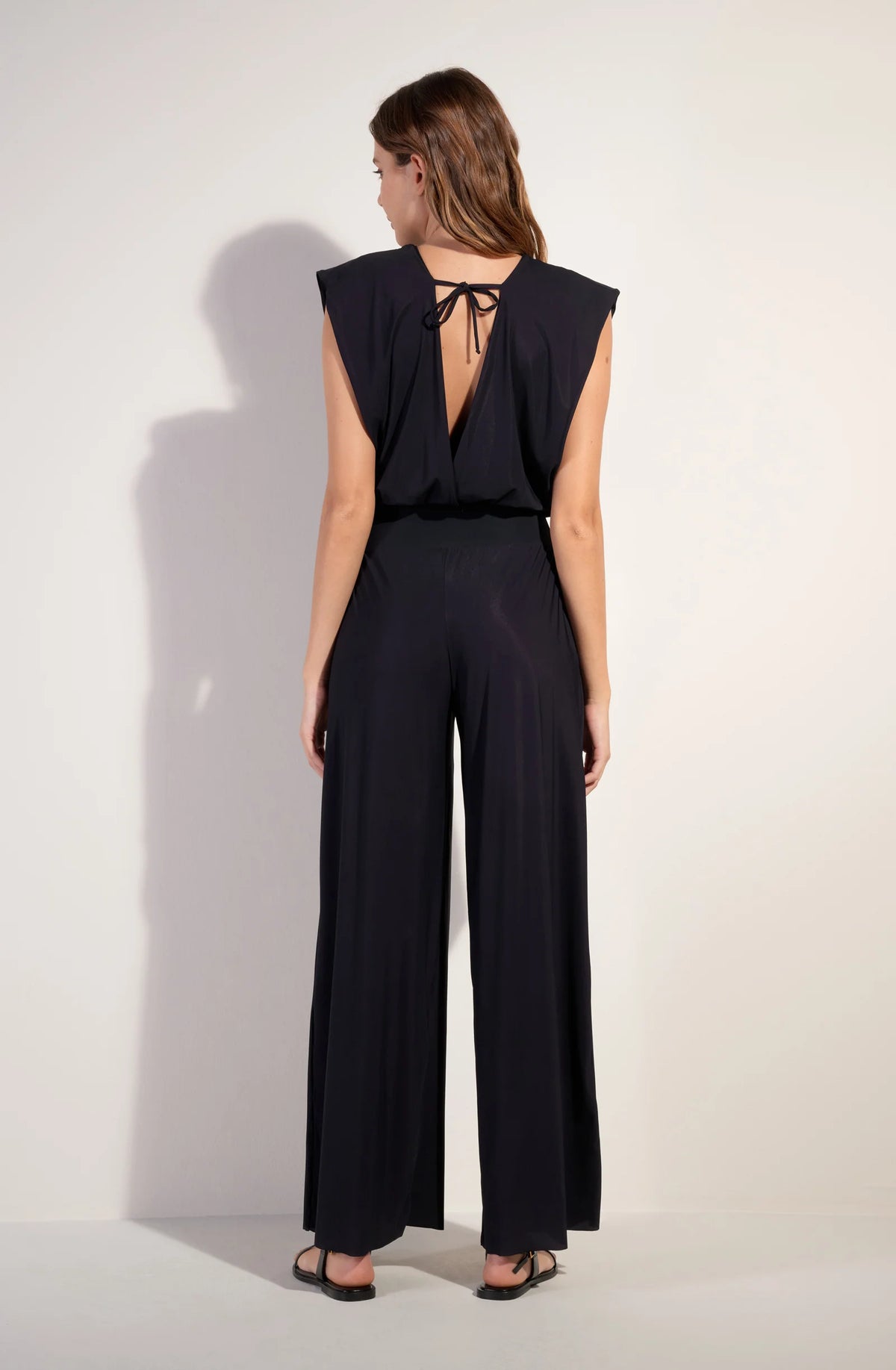 maissa Jade stretch voile pant suit