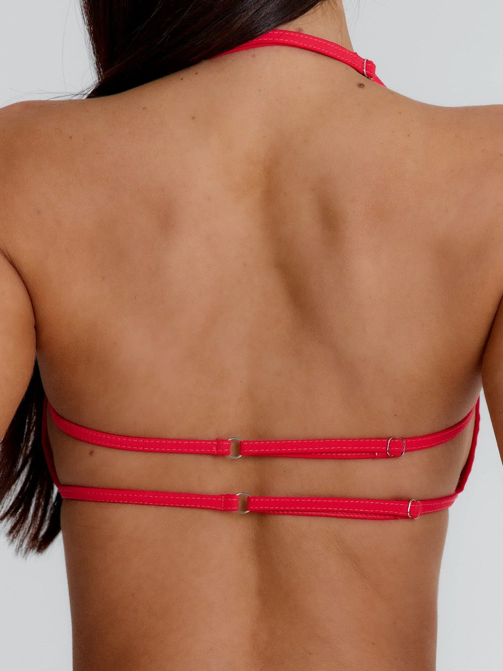 Haut de maillot de bain Cassidie marron
