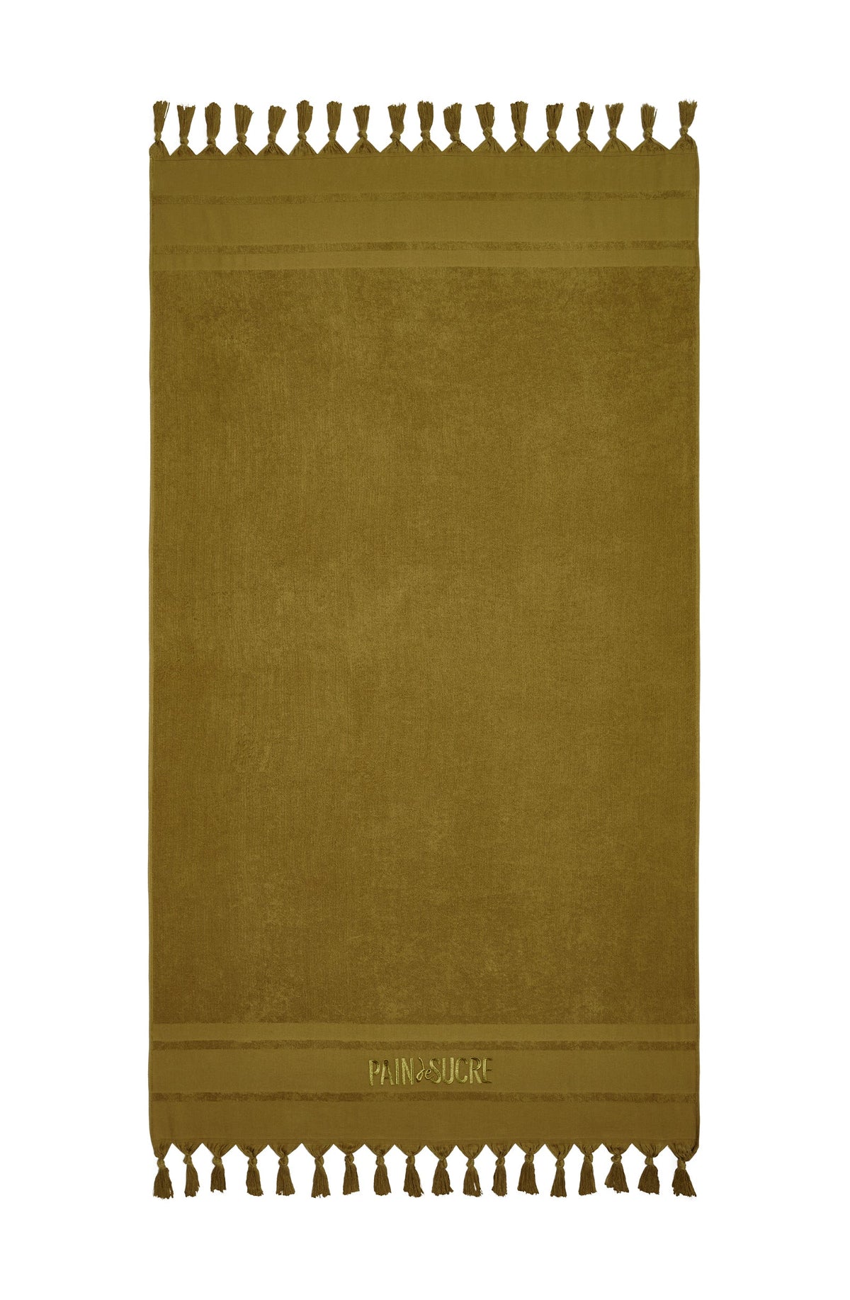 Fouta brodée Zaina Myrtille