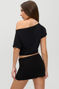 Marialla Mini Skort - Black