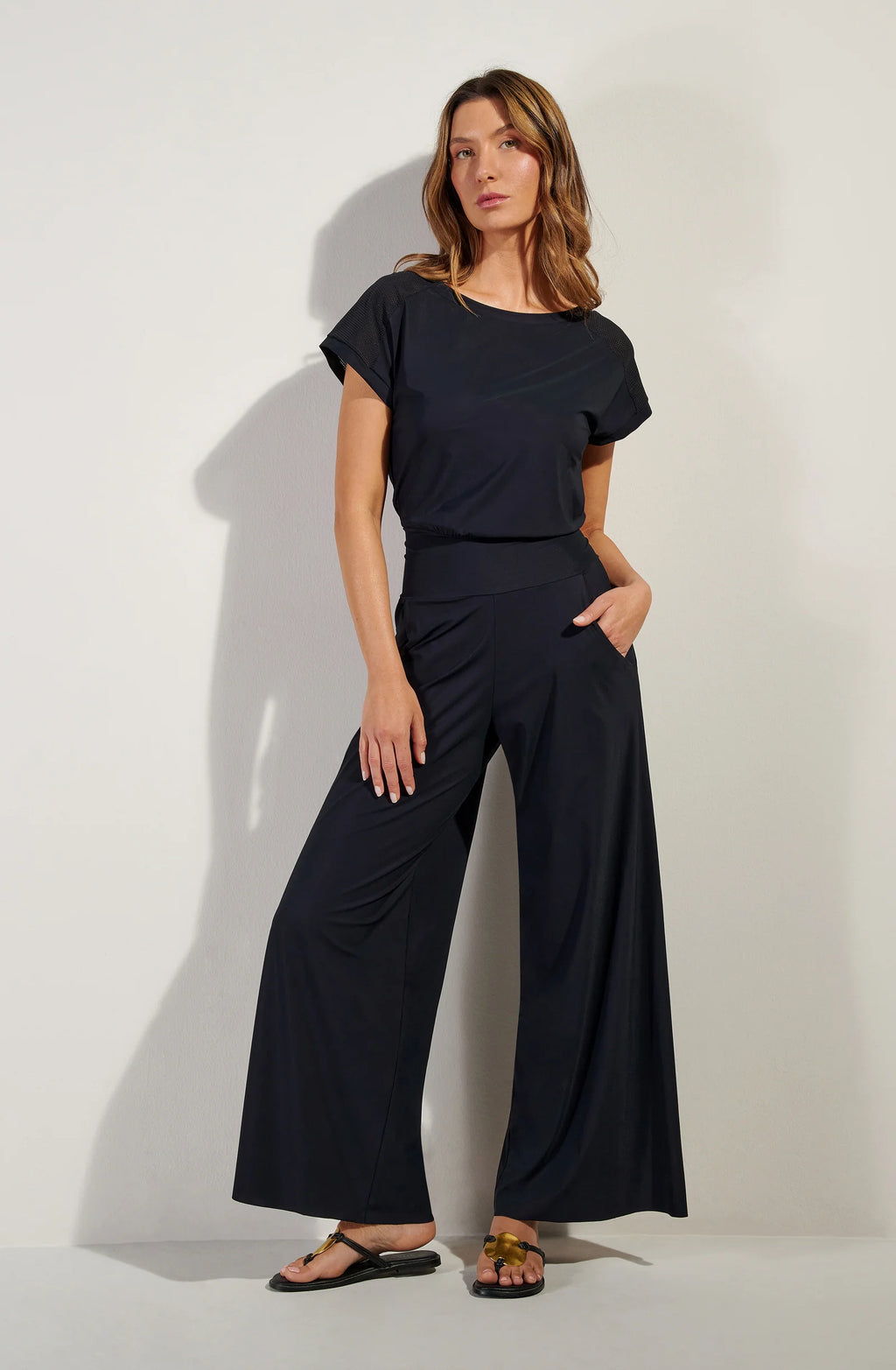 cleane Large black jumpsuit