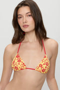 Haut de bikini dos nu triangulaire Nick - Favorite Flower