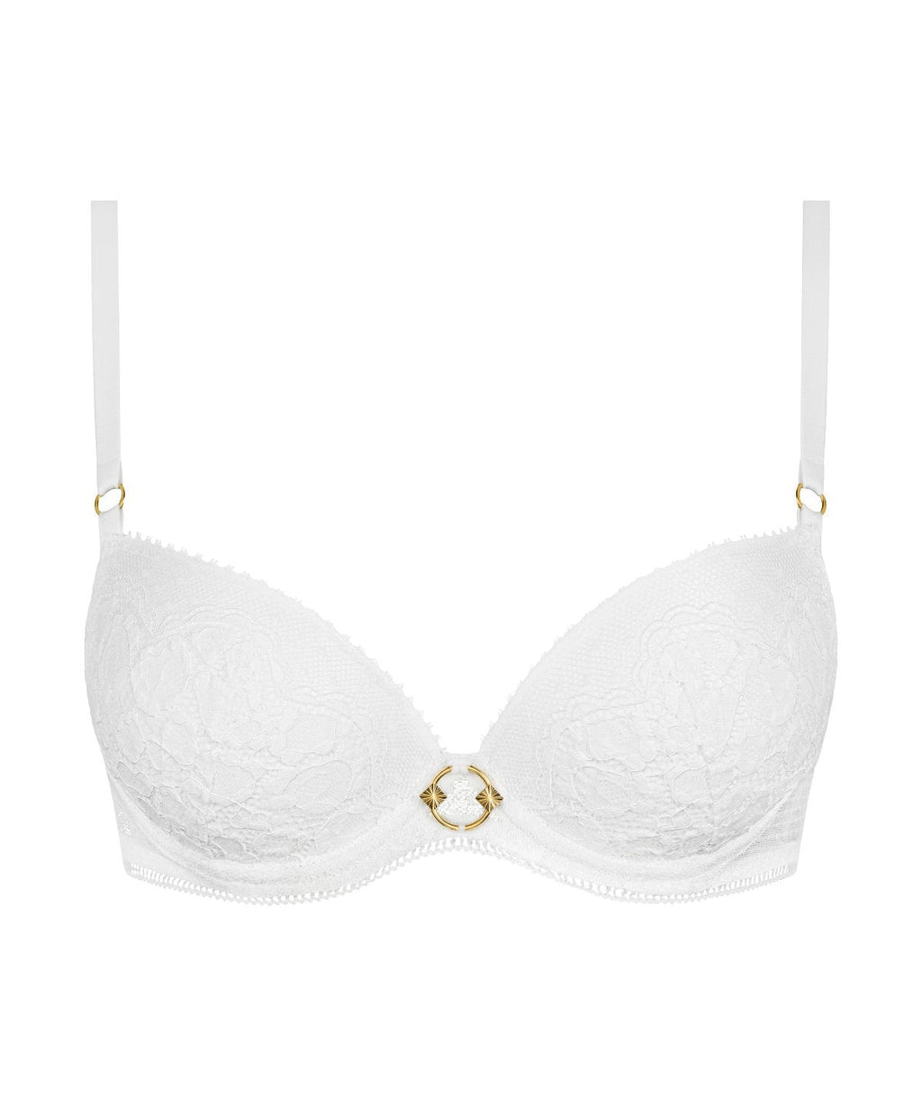 Illusion Fauve Soutien-gorge push-up coques White