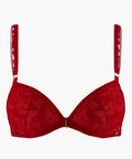 Cœur à Corps Soutien-gorge Push-up Rouge Rebelle