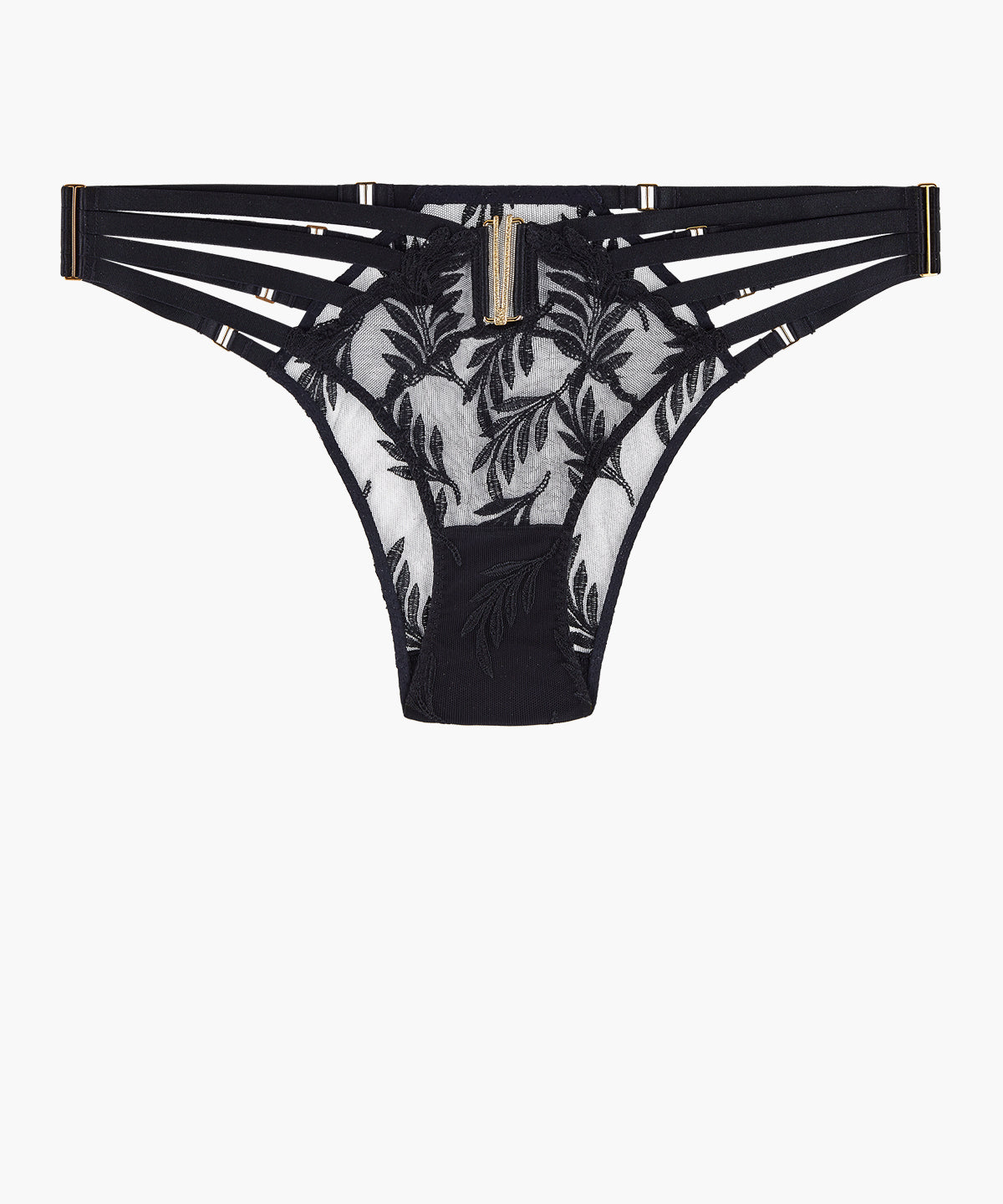Culotte taille basse Queen of Shadow Noir Absolu