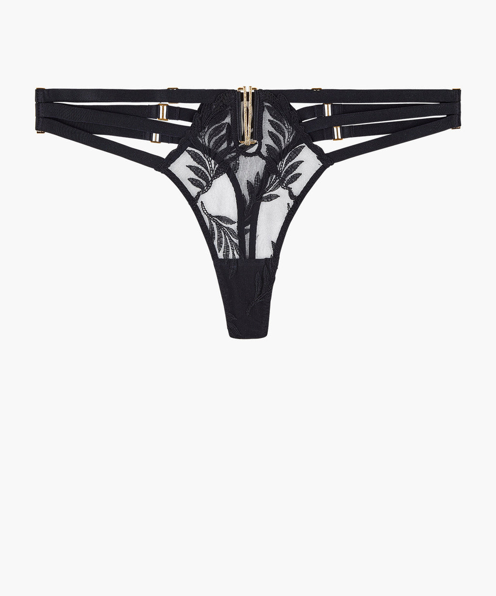 Tanga Noir Absolu Queen of Shadow