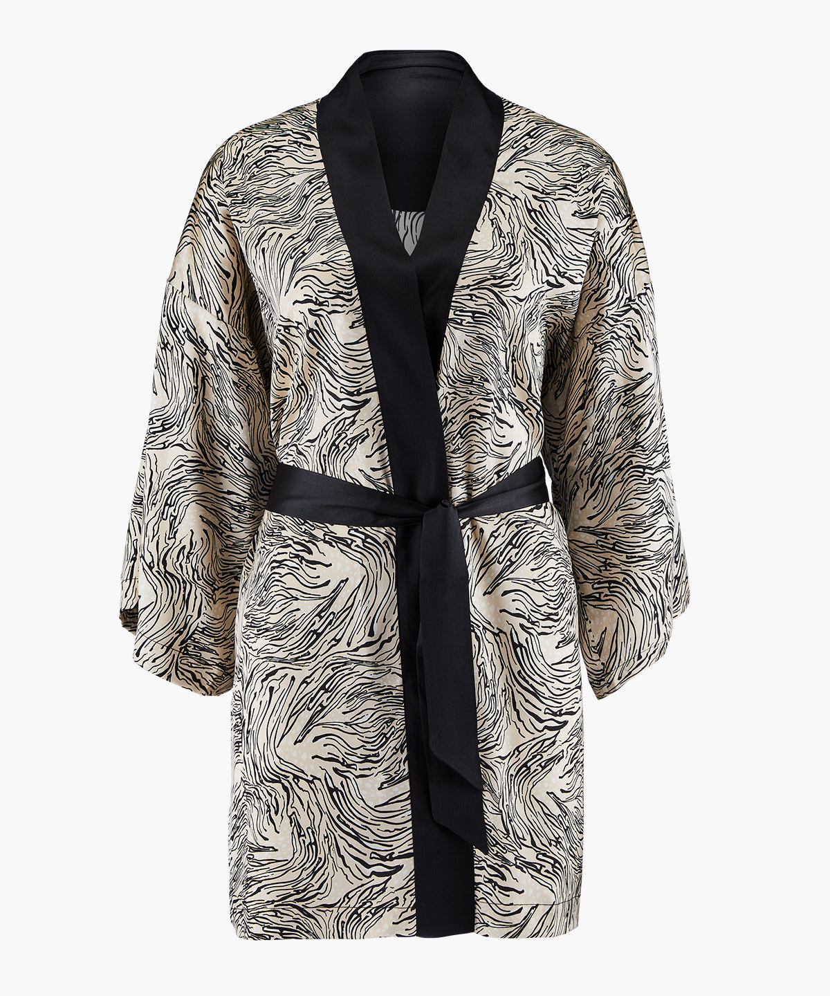 Smocky Night Kimono Félin