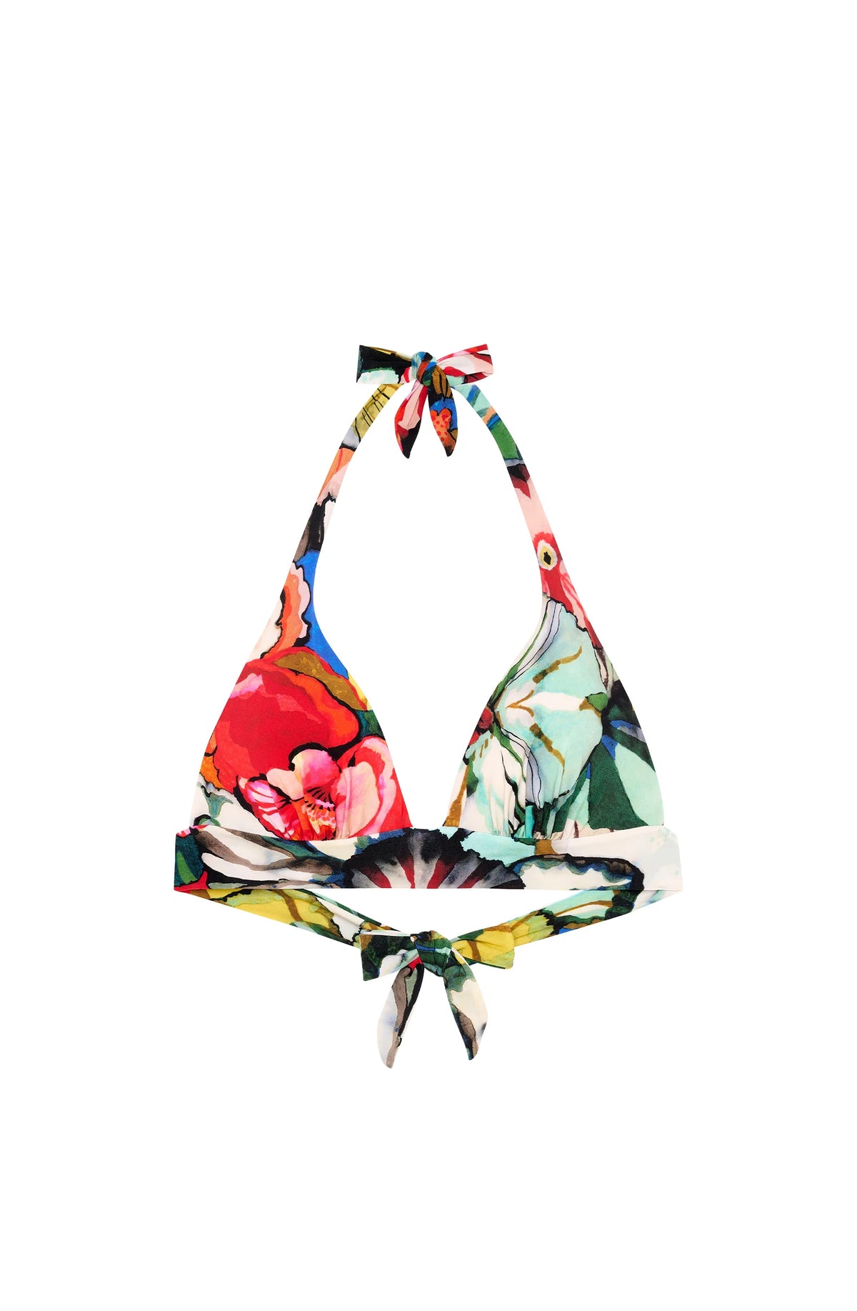 Haut de bikini push-up imprimé Donia