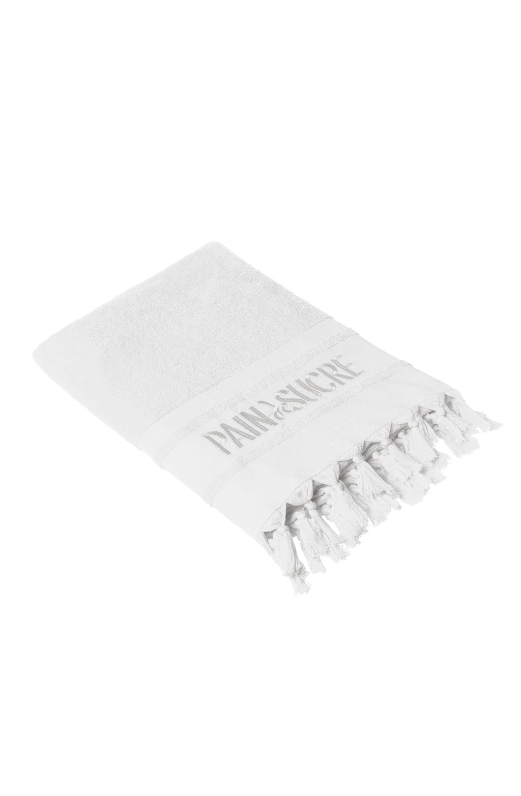 zaina Raspberry embroidered fouta towel