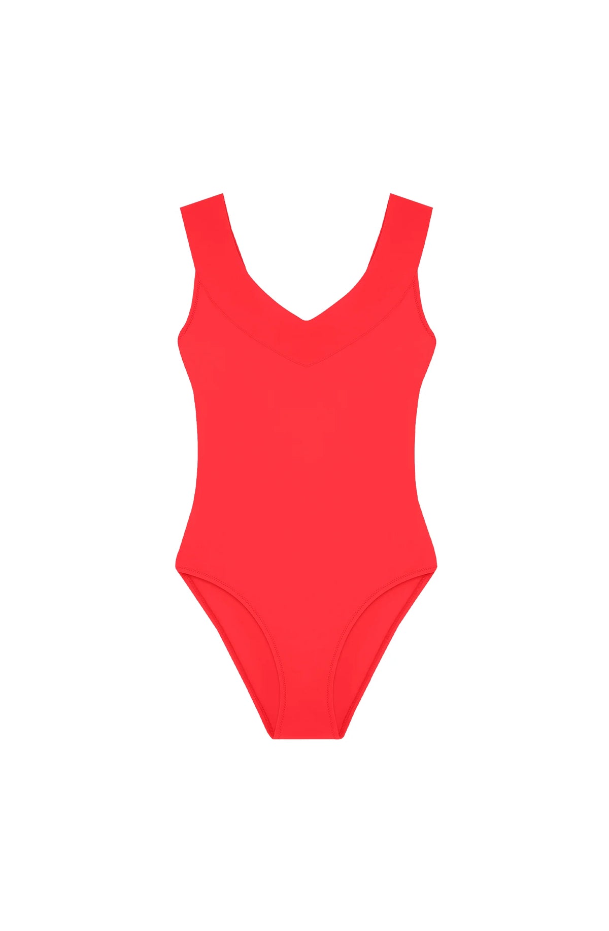 soya Redcurrant crossed racerback swimsuit