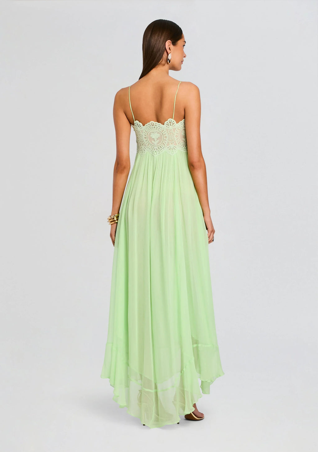 Robe en mousseline style bohème