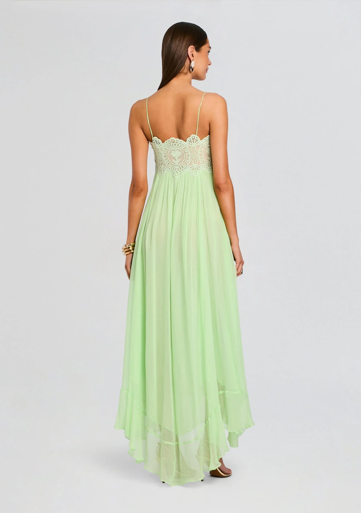 Robe en mousseline style bohème