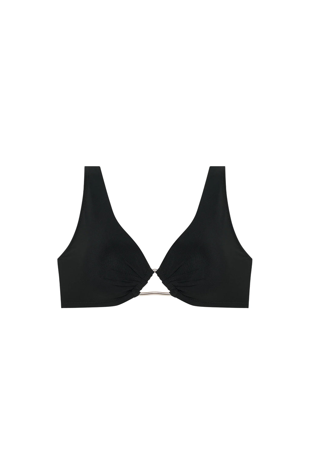 selena Printed bikini top with jewels