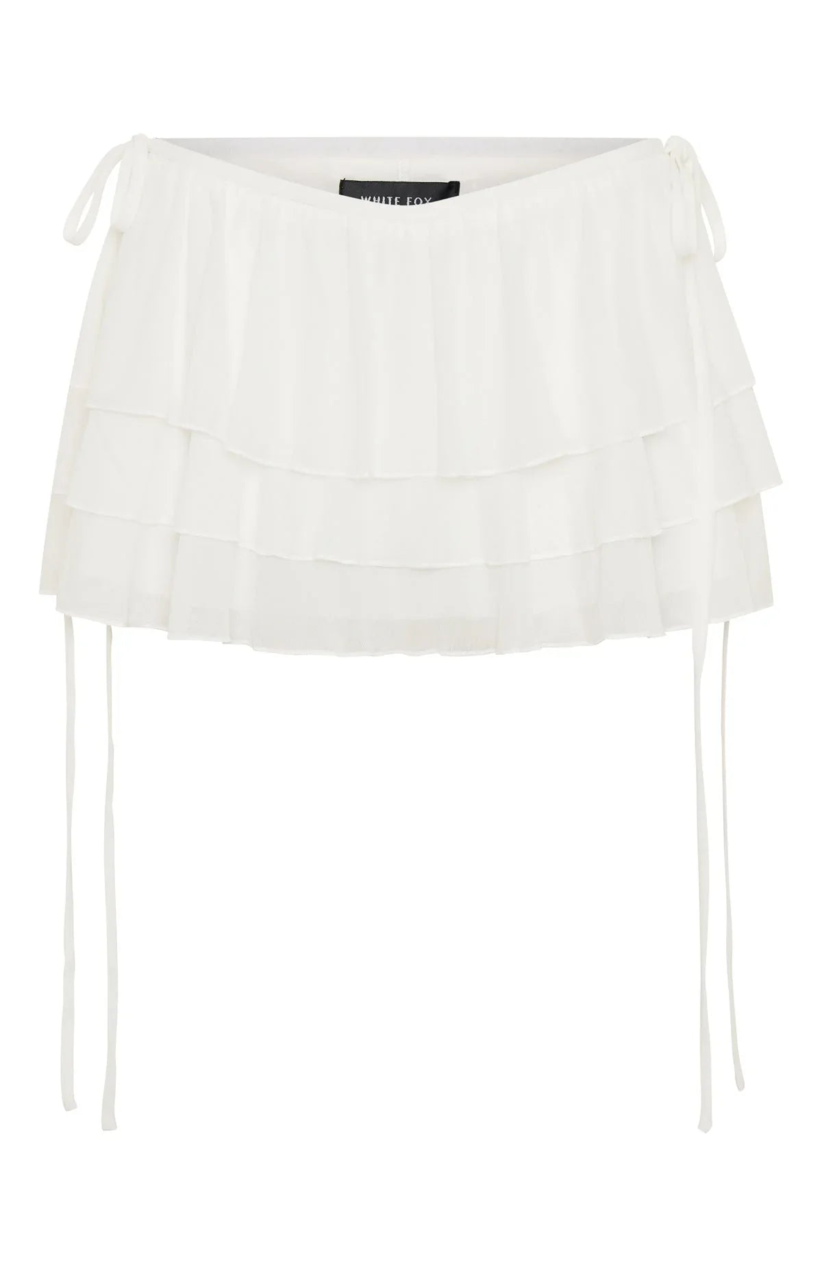 Mini-jupe-culotte Dolce Dreams blanc cassé
