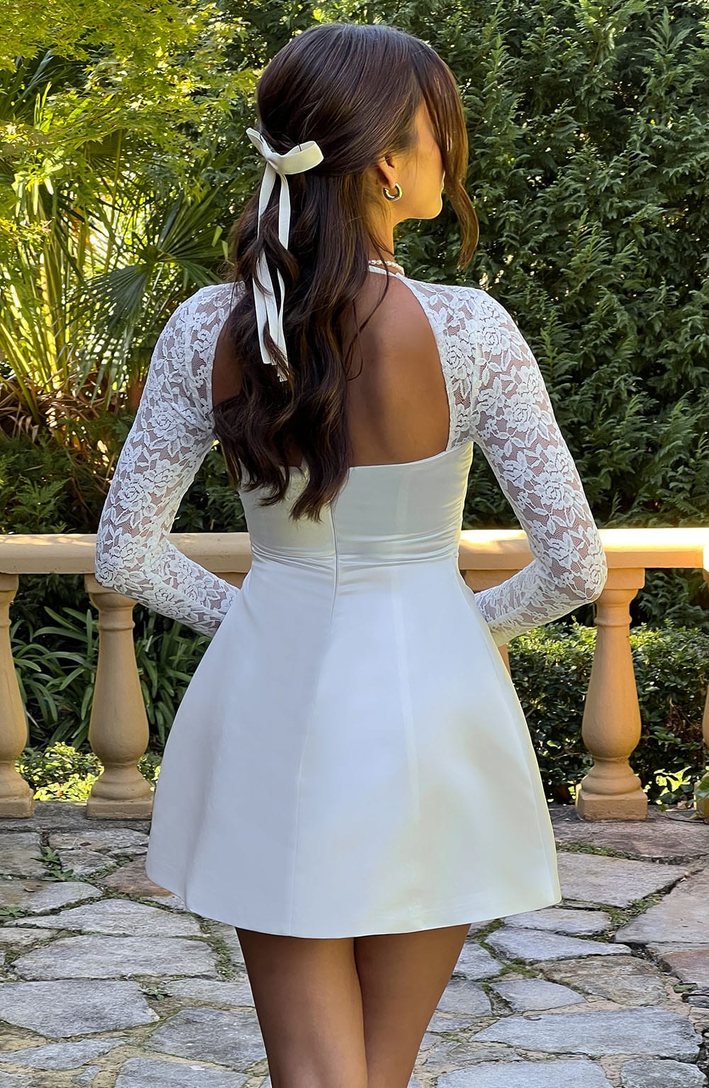 Mini-robe Sadie - Ivoire