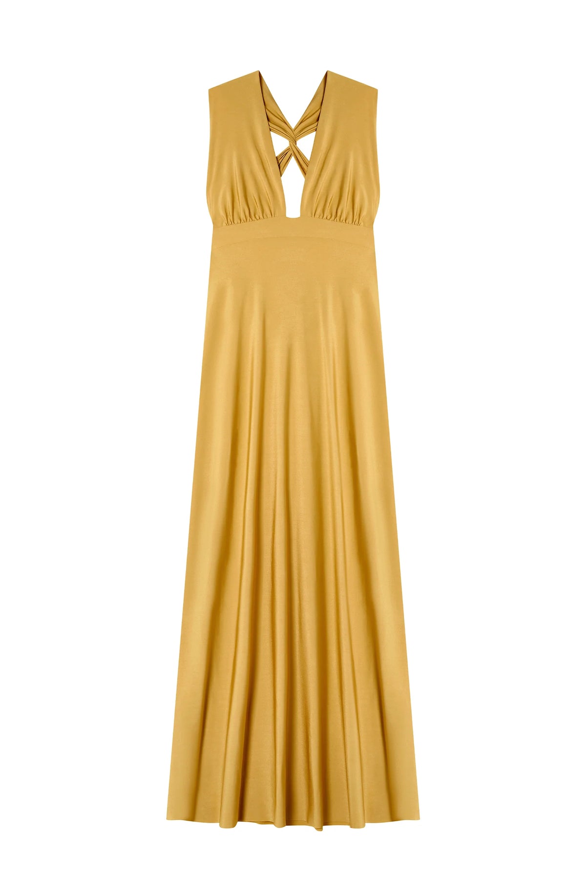 reena White long dress