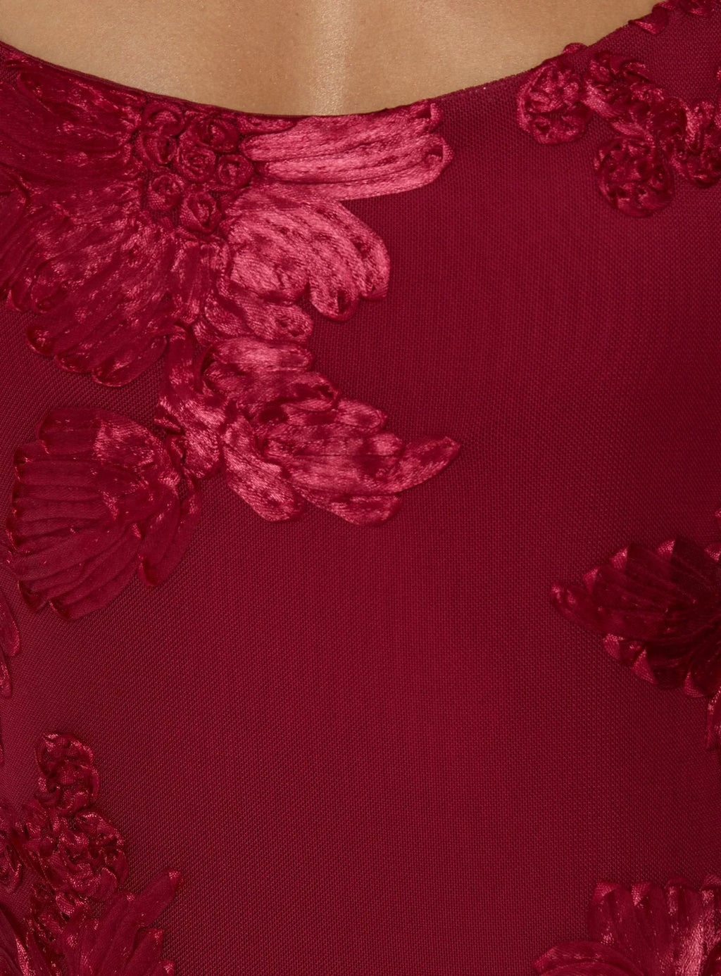 Robe longue Jacalyn rouge