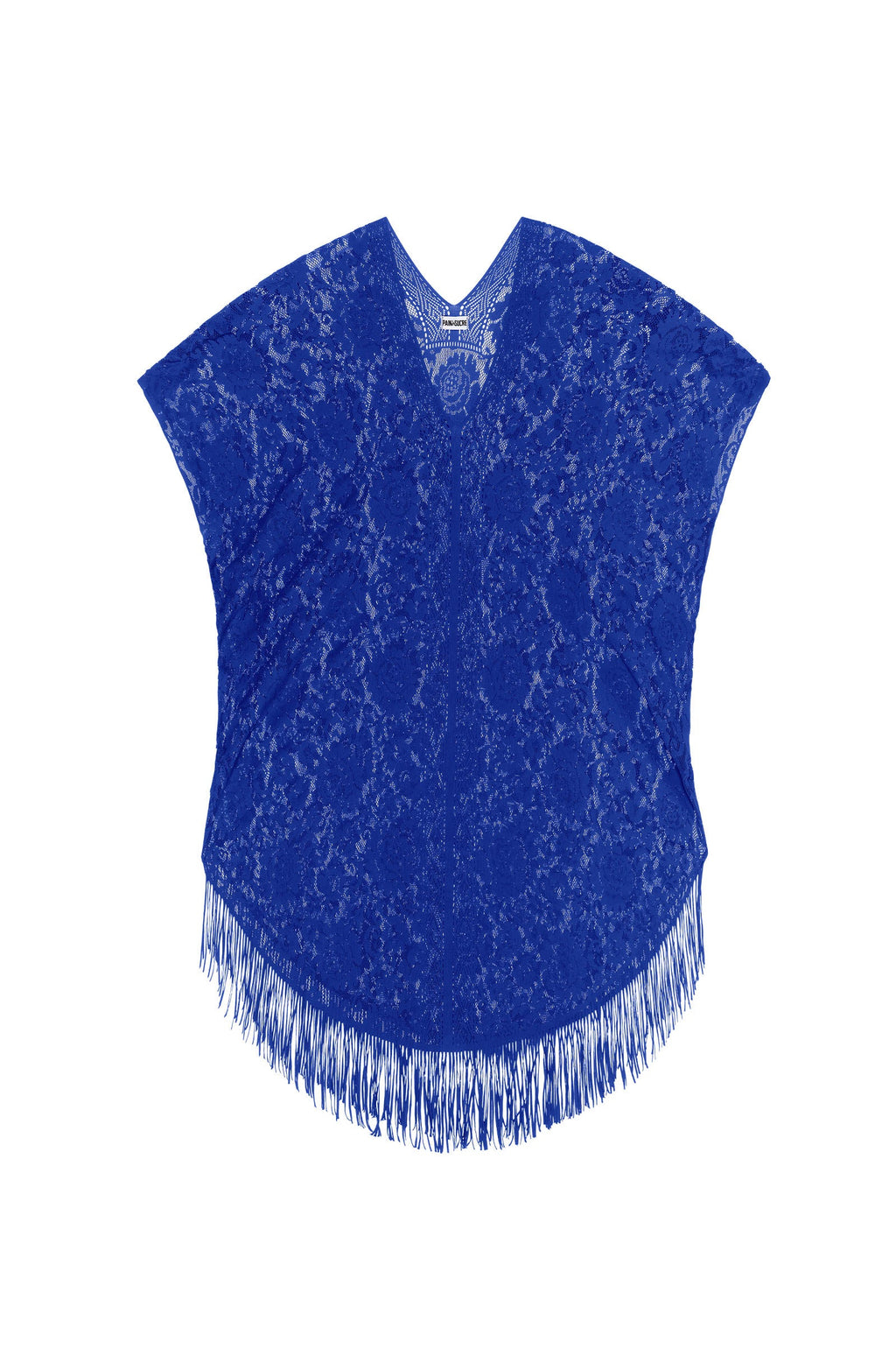 jesse Black lace poncho tunic