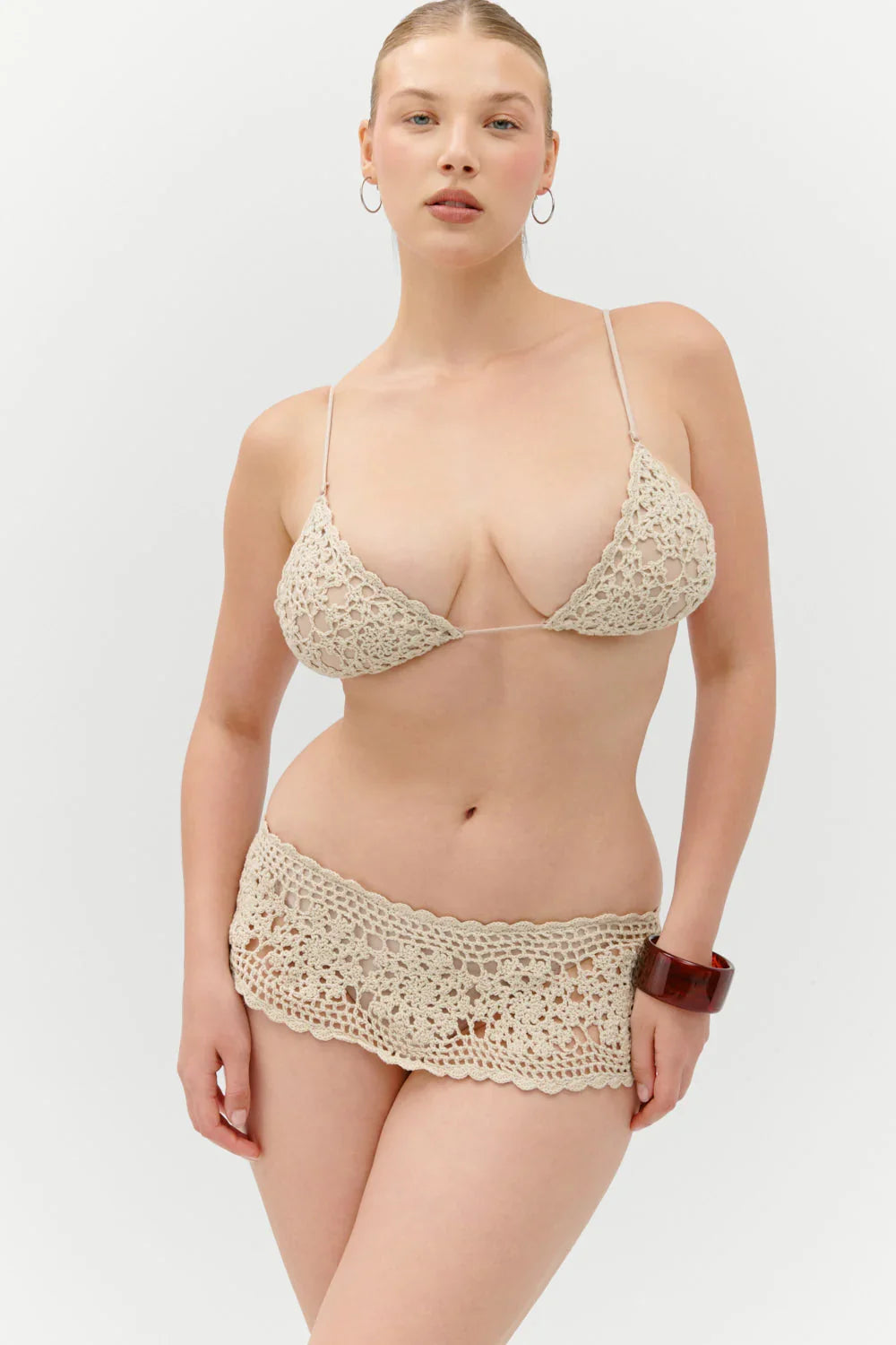 Haut de bikini Elena Crochet Shine - Birthday Suit