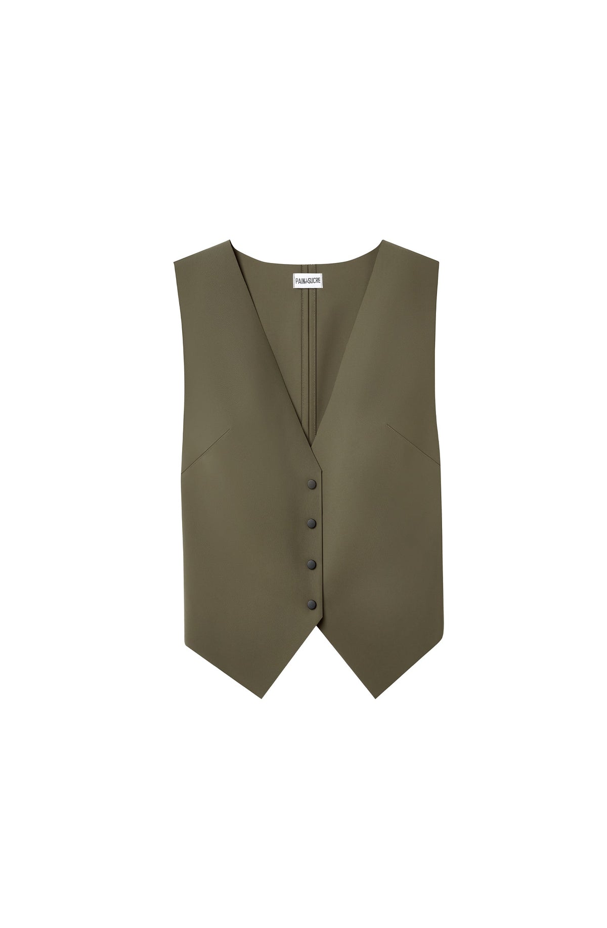 gilet vert lichen gabie