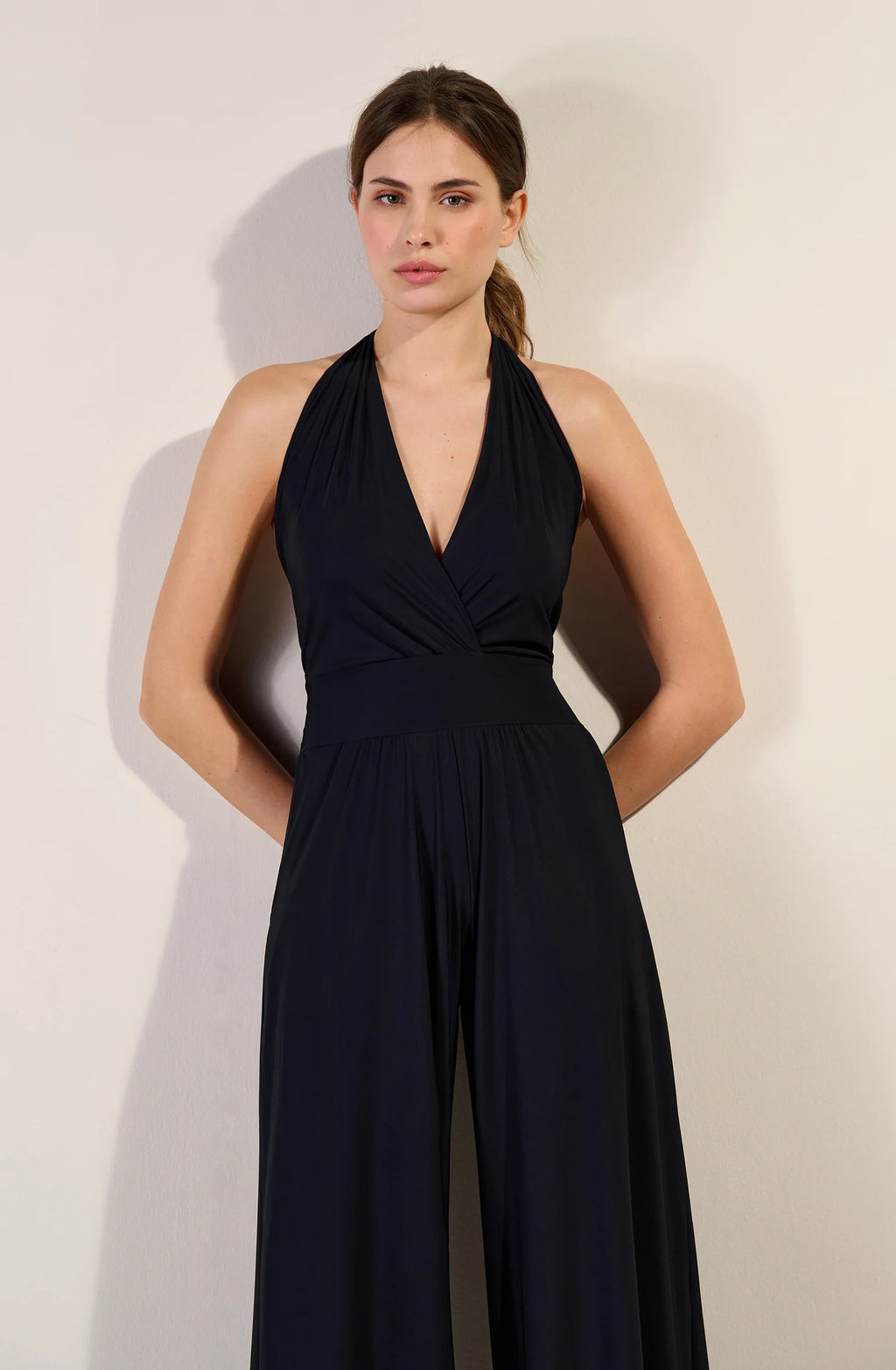 nanni Large navy jumpsuit