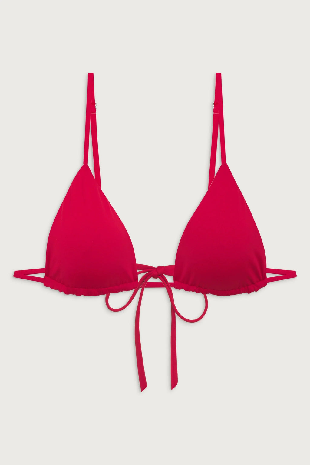 Haut de maillot de bain triangle Lumia - Rouge vif