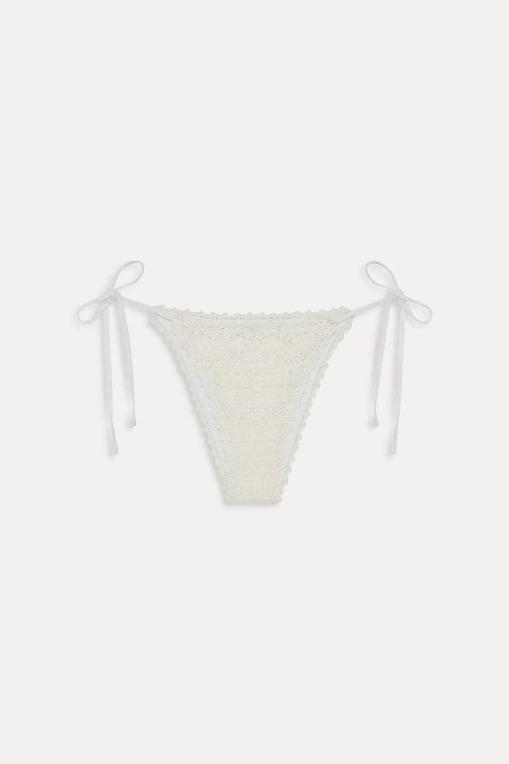 x JENNIE Mackenzie bas de bikini au crochet - Ivoire Crochet
