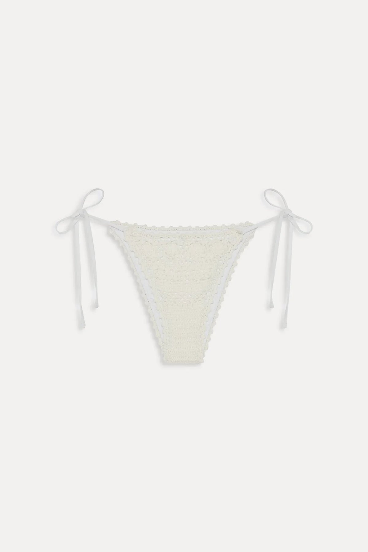 x JENNIE Mackenzie bas de bikini au crochet - Ivoire Crochet