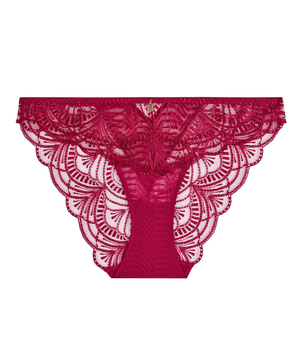 Vibes Culotte italienne Rouge Love et Uni Bordeaux